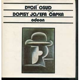 Dvojí osud. Dopisy Josefa Čapka [Josef Čapek, uvnitř ilustrace, linoryt, kubismus, kubistické obrazy] (edice Paměti, korespondence, dokumenty) které v letech 1910-1918 posílal své budoucí ženě Jarmile Pospíšilové (manželka Jarmila Čapková,roz.Pospíšilová)