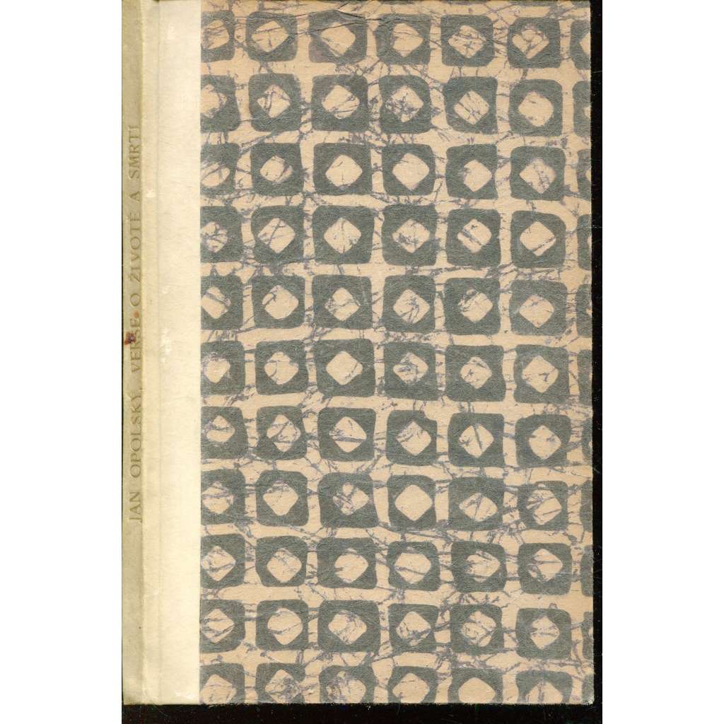 Verše o životě a smrti (Jan Opolský) - vazba