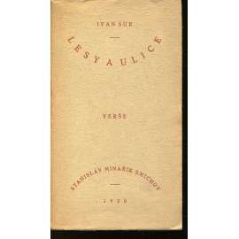 Lesy a ulice (3x grafika Karel Teige - linoryt)