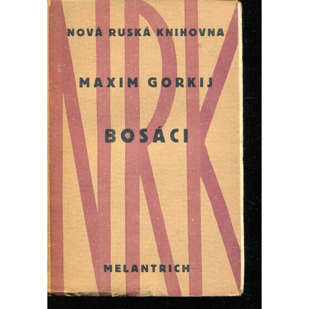 Bosáci [obálka Josef Čapek]