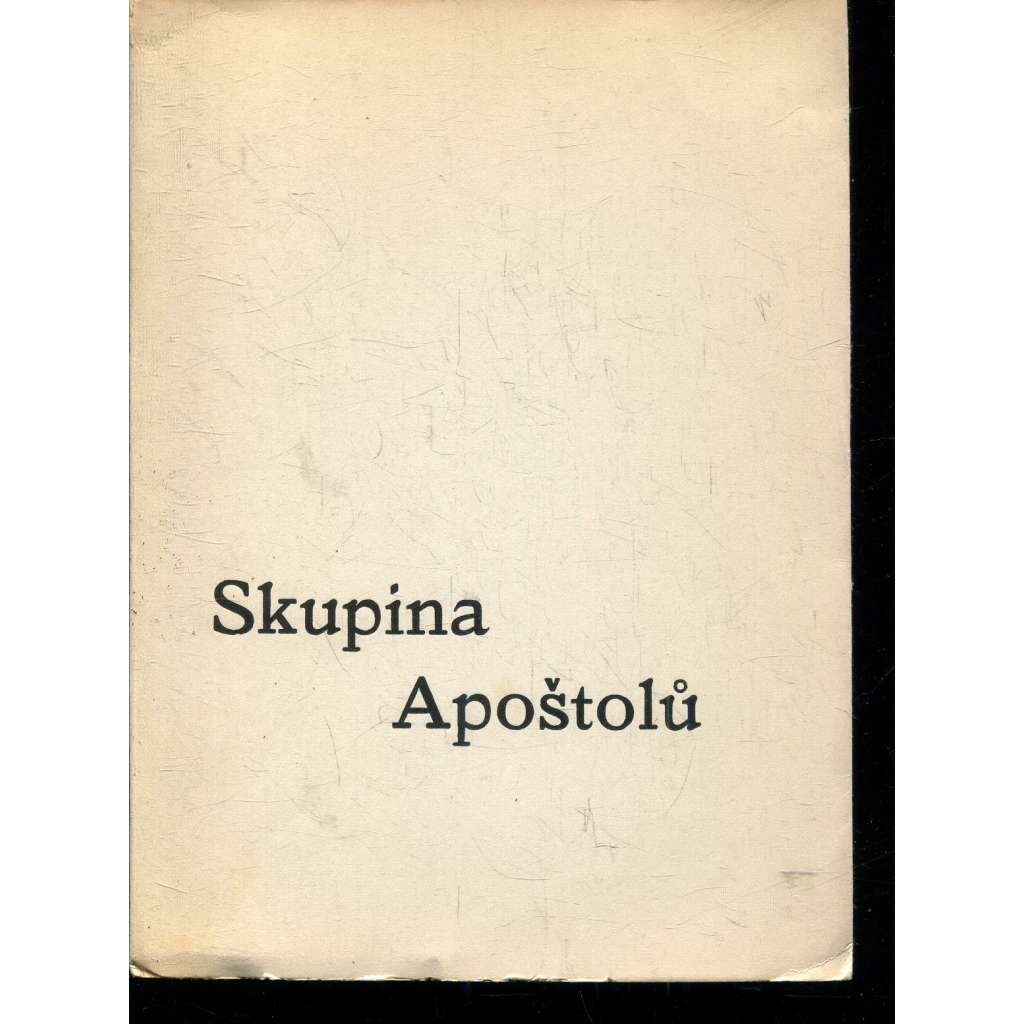 Skupina apoštolů (podpis Otto. F. Babler)