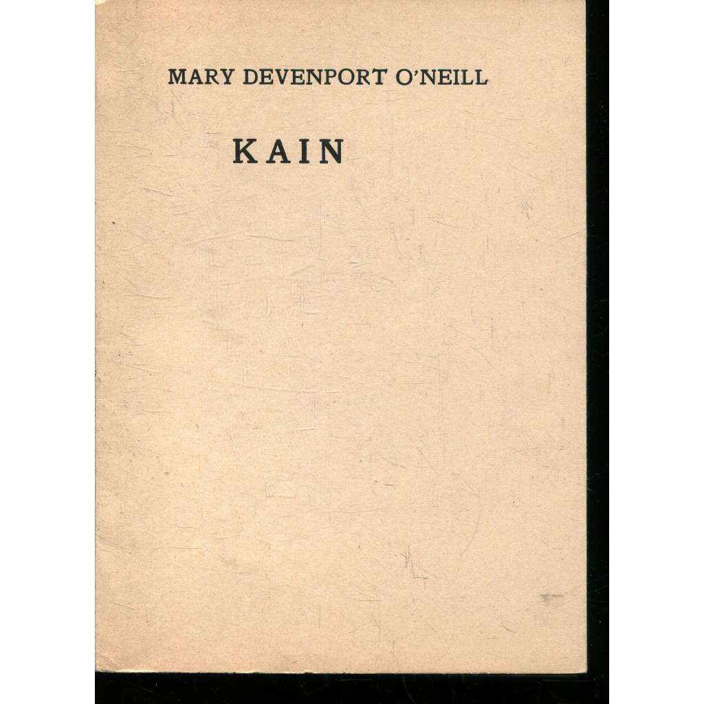 Kain (podpis Otto F. Babler) Kain (podpis Otto F. Babler)