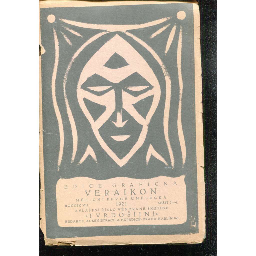 Veraikon, sešit 3-4, ročník VII./1921 (Umělecká revue)