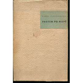 Prstem po mapě [podpis Karel Fleischmann - člen skupiny Linie]