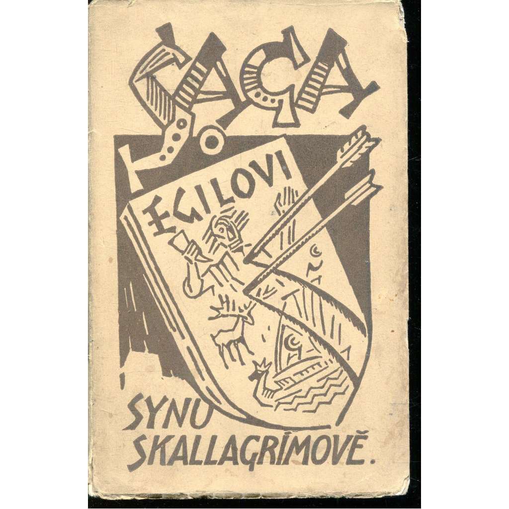 Saga o Egilovi synu Skallagrímově (obálka Jan Konůpek)