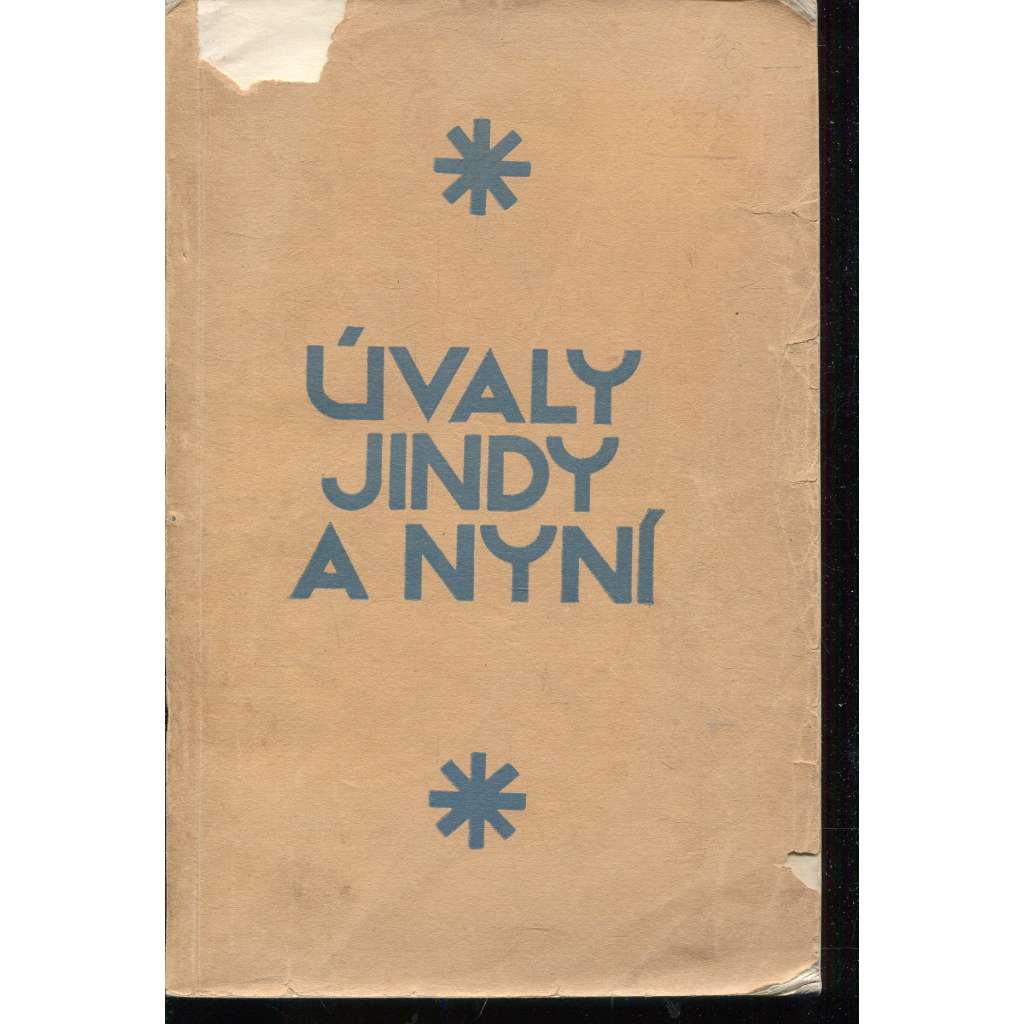 Úvaly jindy a nyní (1929)