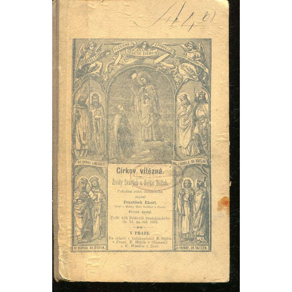 Církev vítězná, sv. II. Životy Svatých a Světic Božích