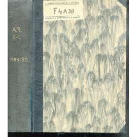 Archeologické rozhledy 1949 a 1950 (2 v 1) - podpis Jan Filip