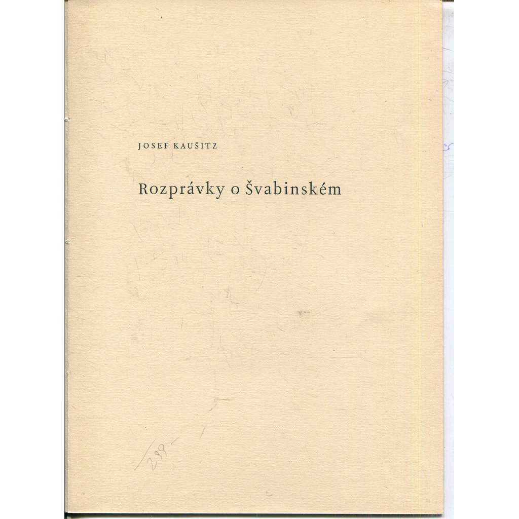 Rozprávky o Švabinském (2x litografie Max Švabinský)