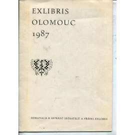 Exlibris Olomouc 1987 Exlibris Olomouc 1987