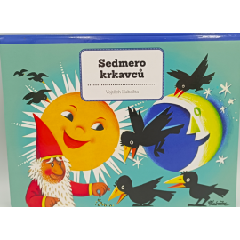 Vojtěch Kubašta - Sedmero Krkavců [dětské leporelo, pohádky, pop-up kniha, prostorová publikace]