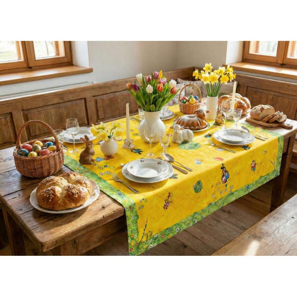 Vojtěch Kubašta - Velikonoční ubrus žlutý
