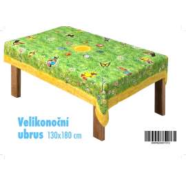 Vojtěch Kubašta - Velikonoční ubrus zelený Vojtěch Kubašta - Velikonoční ubrus zelený