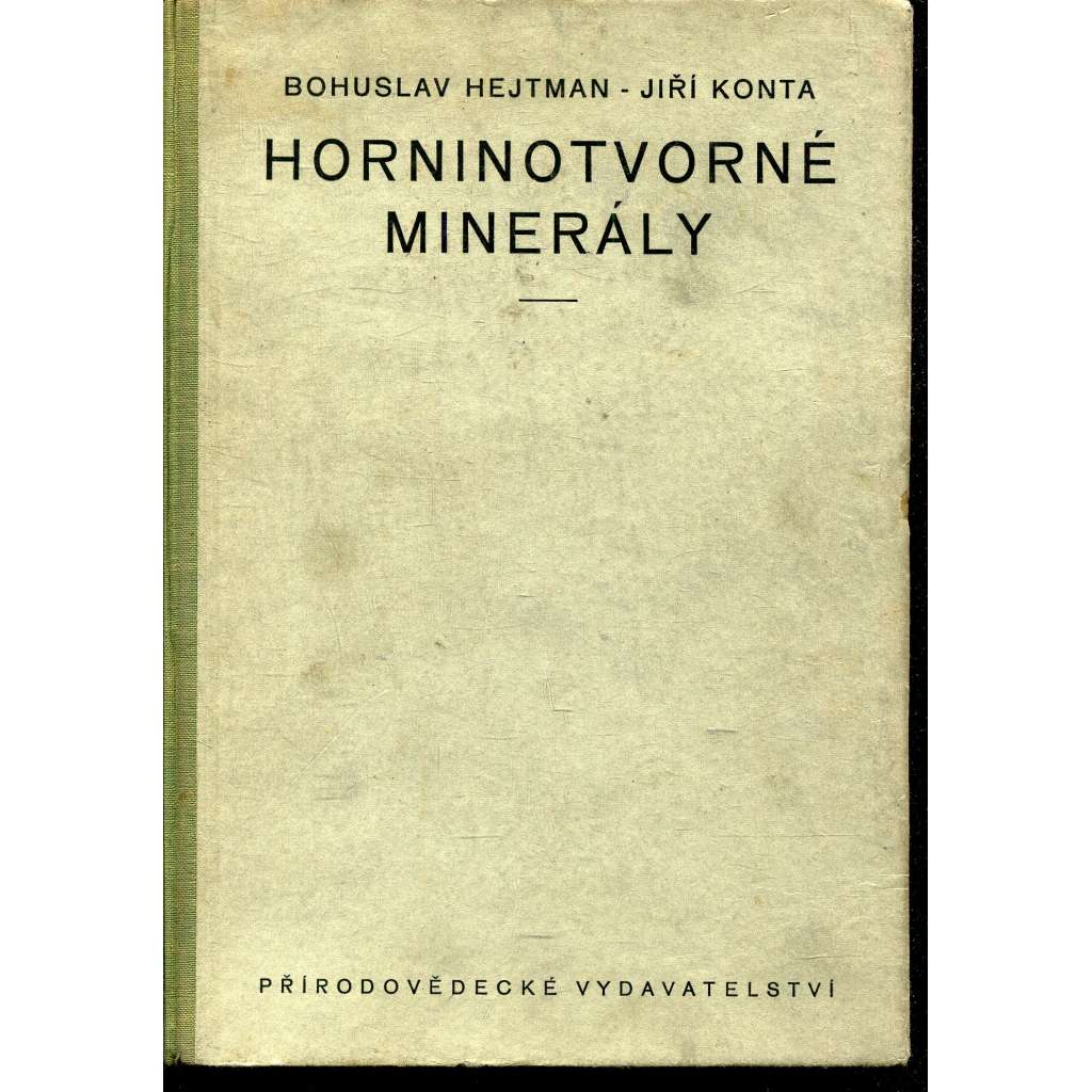 Horninotvorné minerály (geologie)