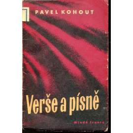 Verše a písně (podpis Pavel Kohout) - poezie