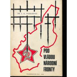 Pod vládou národní fronty (exil) - pošk.