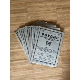 Psyche, ročník XIII./1936, čísla 1.-10. (Revue věnovaná mystice, okultismu a metapsychice)