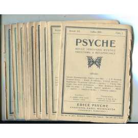 Psyche, ročník XII./1935, čísla 1.-10. (Revue věnovaná mystice, okultismu a metapsychice) Psyche, ročník XII./1935, čísla 1.-10. (Revue věnovaná mystice, okultismu a metapsychice)