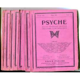 Psyche, ročník VIII./1931-1932, čísla 1.-10. (Revue věnovaná mystice, okultismu a metapsychice) Psyche, ročník VIII./1931-1932, čísla 1.-10. (Revue věnovaná mystice, okultismu a metapsychice)