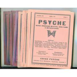 Psyche, ročník XIV./1937, čísla 1.-10. (Revue věnovaná mystice, okultismu a metapsychice)