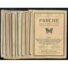 Psyche, ročník VII./1930-1931, čísla 1.-10. (Revue věnovaná mystice, okultismu a metapsychice) Psyche, ročník VII./1930-1931, čísla 1.-10. (Revue věnovaná mystice, okultismu a metapsychice)