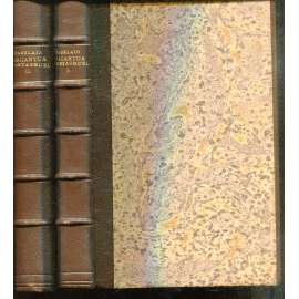 Gargantua a Pantagruel  I. a II. (2 svazky) - vazba kůže - polokožená