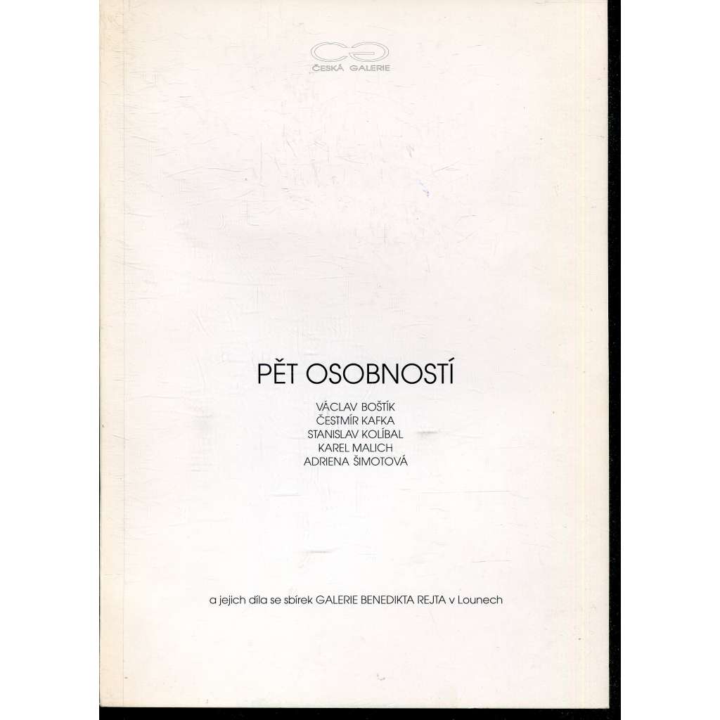 Pět osobností (Václav Boštík, Čestmír Kafka, Stanislav Kolíbal, Karel Malich, Adriena Šimotová)