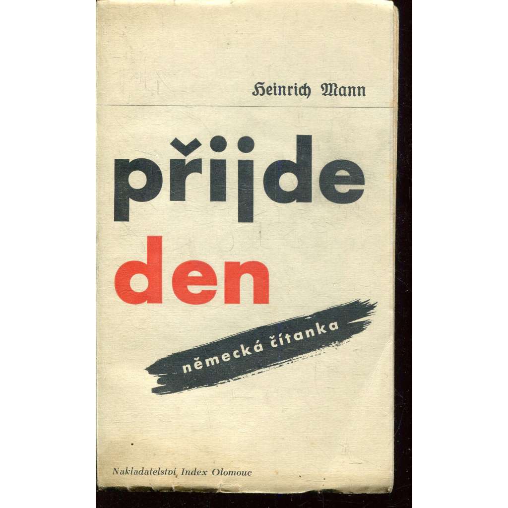 Přijde den  (obálka Zdeněk Rossmann)