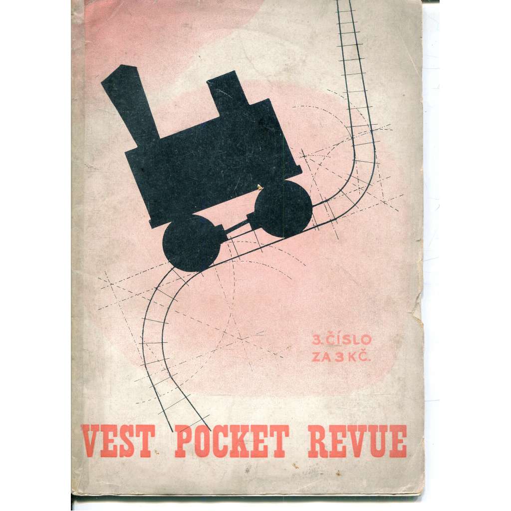 Vest Pocket Revue, číslo 3/1929-1930 (Osvobozené divadlo, Jiří Voskovec, Jan Werich) - Časopis Osvobozeného divadla