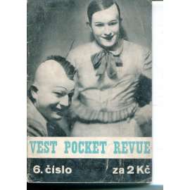 Vest Pocket Revue, číslo 6/1929-1930 (Osvobozené divadlo, Jiří Voskovec, Jan Werich) - Časopis Osvobozeného divadla