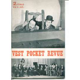 Vest Pocket Revue, číslo 2/1929-1930 (Osvobozené divadlo, Jiří Voskovec, Jan Werich) - Časopis Osvobozeného divadla