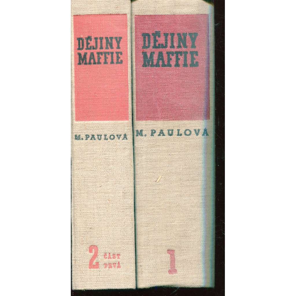 Dějiny mafie I. a II. (2 svazky)