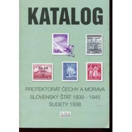 Katalog Protektorát Čechy a Morava, Slovenský štát 1939-1945, Sudety 1938 (poštovní známky)