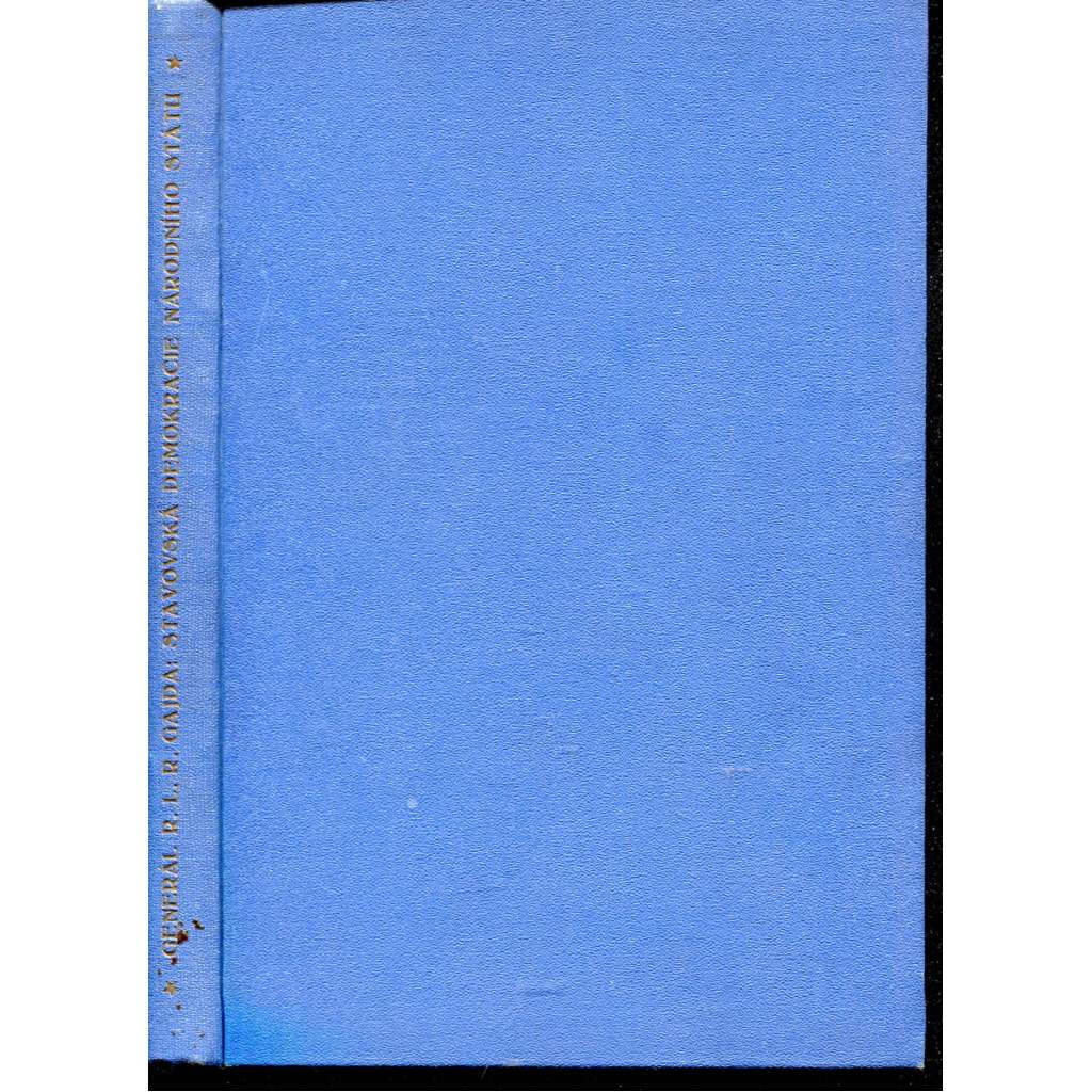 Stavovská demokracie národního státu (Radola Gajda)