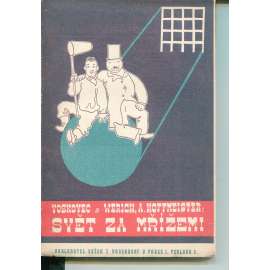 Svět za mřížemi (Osvobozené divadlo, Voskovec, Werich, hudební komedie, divadelní hra) - avantgardní obálka