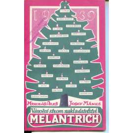 Vánoční strom nakladatelství Melantrich 1939 (knihy)