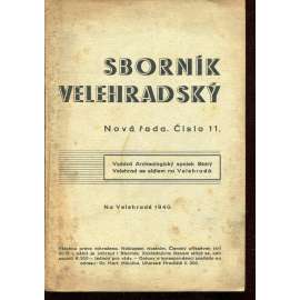 Sborník velehradský (Velehrad) - 1940