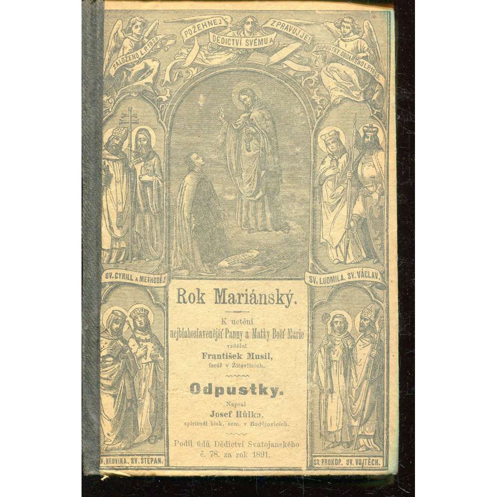 Rok Mariánský / Odpustky (1891)