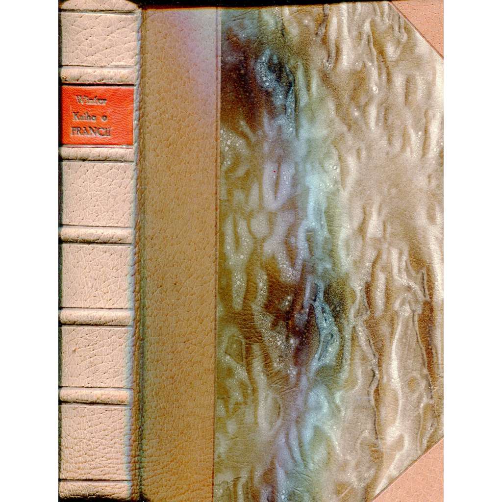 Kniha o Francii (vazba kůže - polokožená)