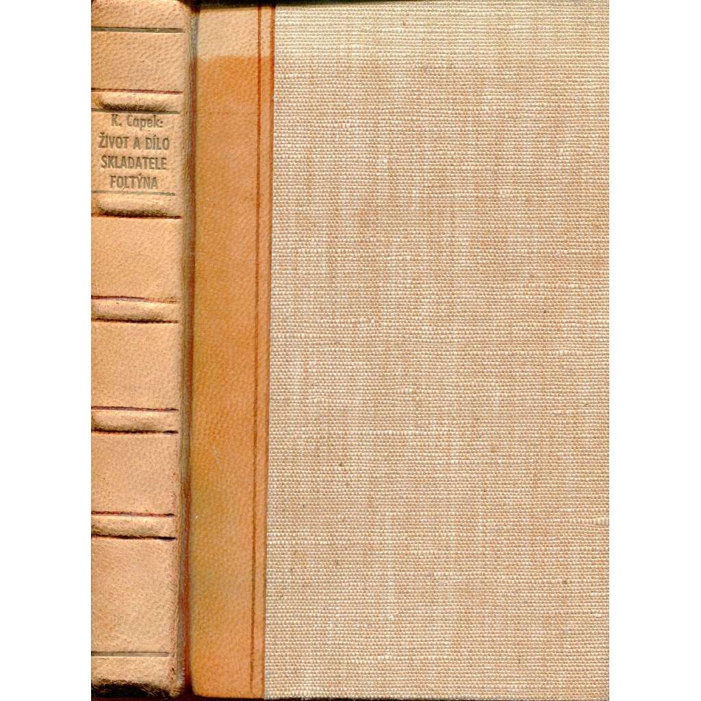 Život a dílo skladatele Foltýna (vazba kůže - polokožená) Život a dílo skladatele Foltýna (vazba kůže - polokožená)
