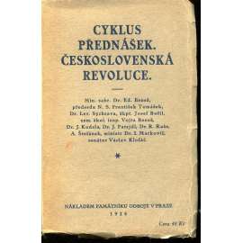 Cyklus přednášek. Československá revoluce