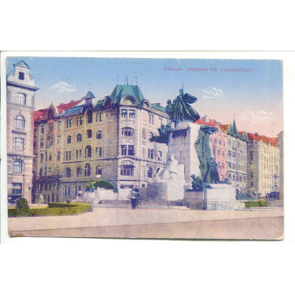 Praha. Pomník Františka Palackého