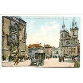Praha. Týnský chrám, Staroměstské náměstí, Orloj