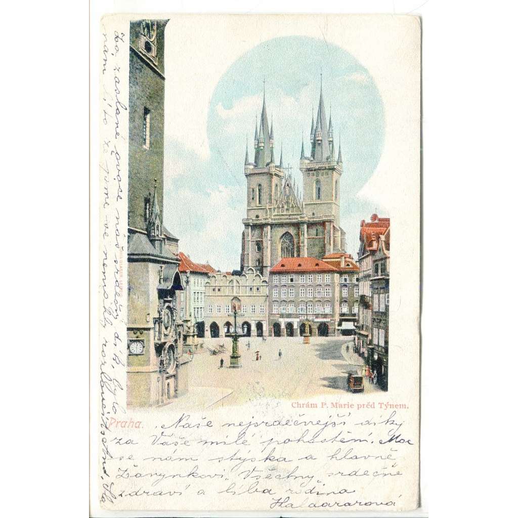 Praha. Týnský chrám