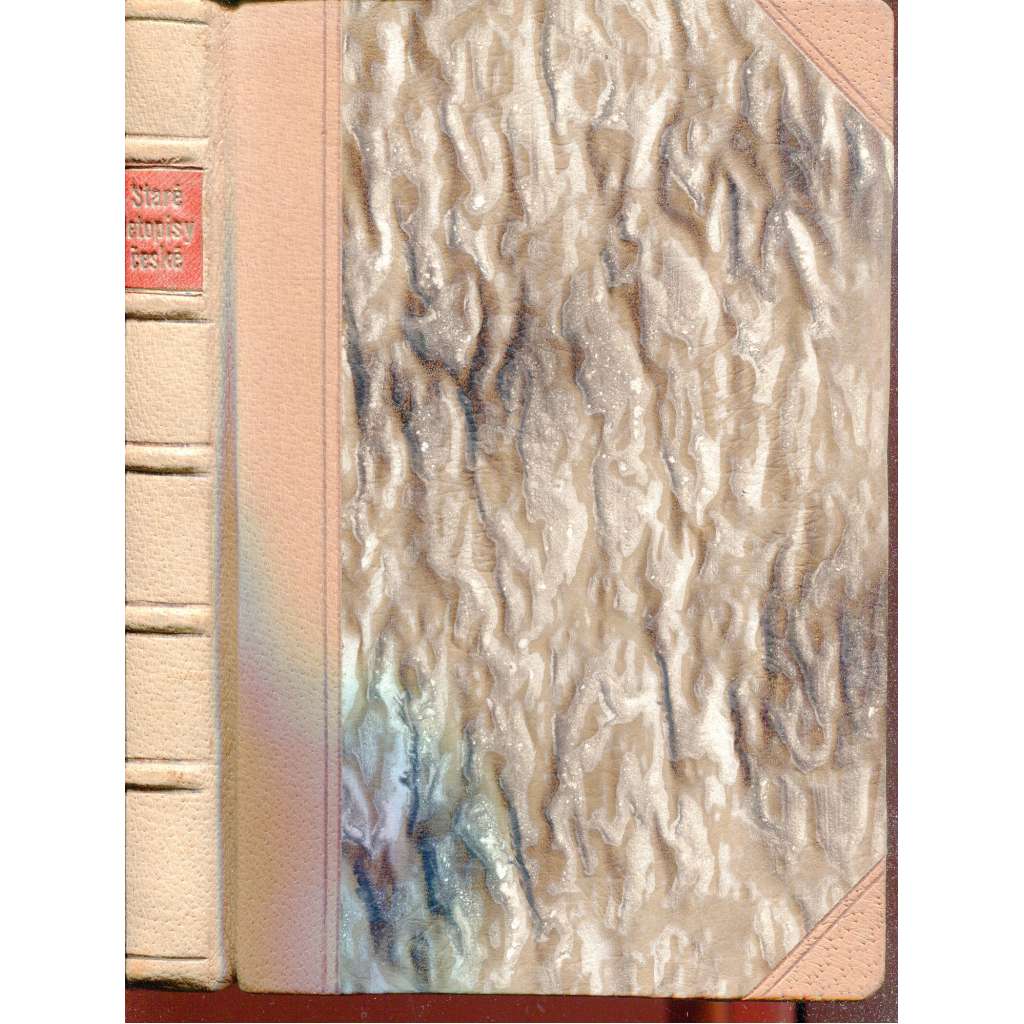 Staré letopisy české (vazba kůže - polokožená)