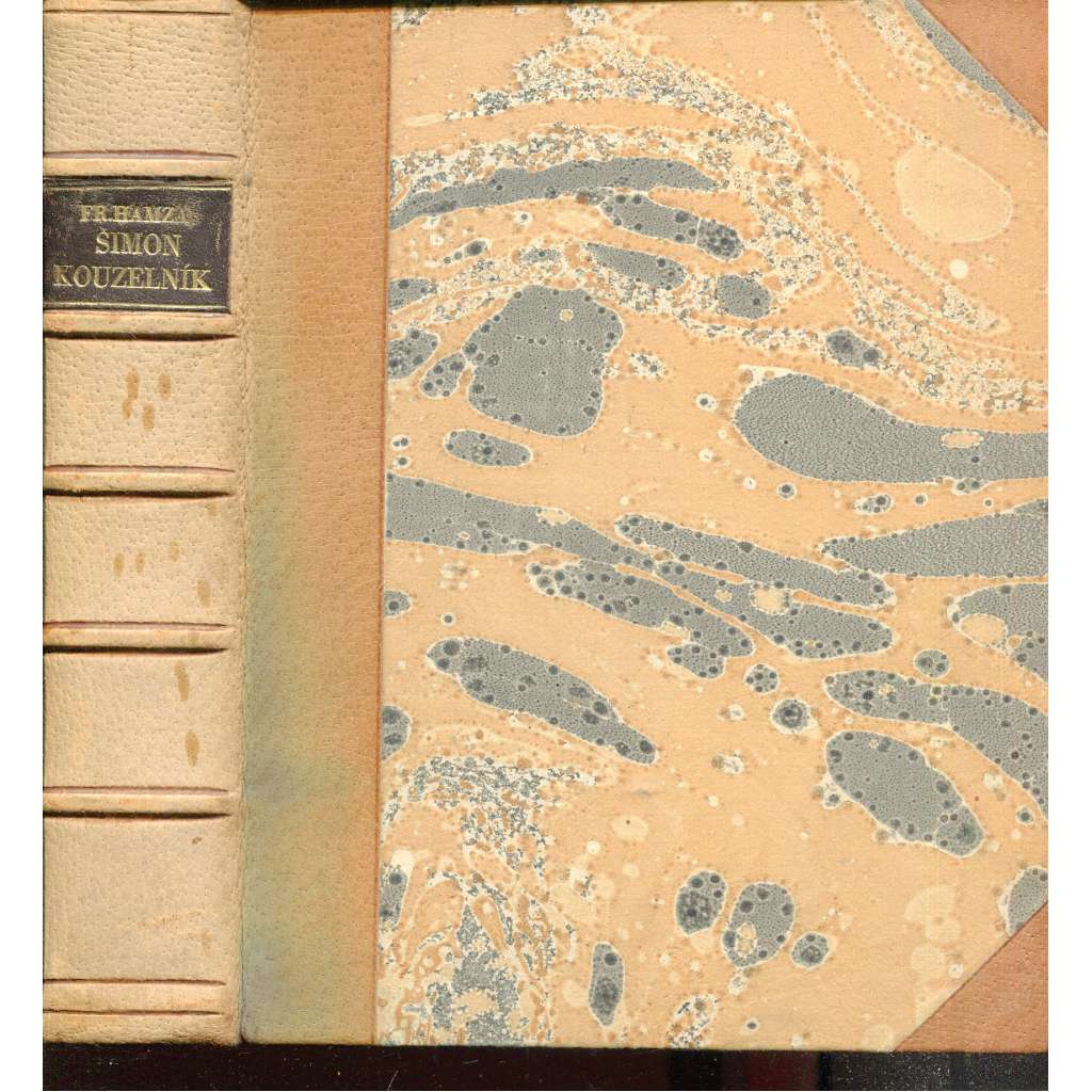 Šimon kouzelník (okolí města Humpolec) - vazba kůže - polokožená