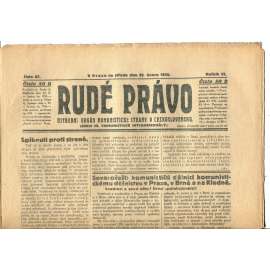 Rudé právo, ročník VI., číslo 47/1925 (1. republika, staré noviny) - 25.2.1925