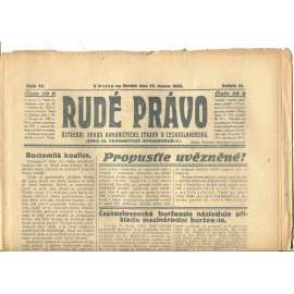 Rudé právo, ročník VI., číslo 42/1925 (1. republika, staré noviny) - 19.2.1925