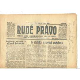 Rudé právo, ročník VI., číslo 43/1925 (1. republika, staré noviny) - 20.2.1925