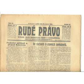 Rudé právo, ročník VI., číslo 43/1925 (1. republika, staré noviny) - 20.2.1925